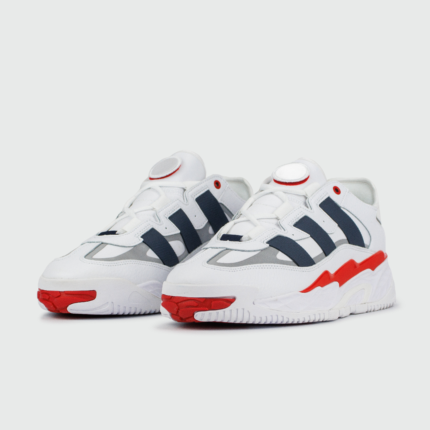 Кроссовки Adidas Niteball White / Blue / Red Кроссовки Adidas Niteball White / Blue / Red