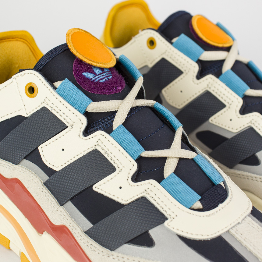 Кроссовки Adidas Niteball Cream / Cyan / Navy Кроссовки Adidas Niteball Cream / Cyan / Navy