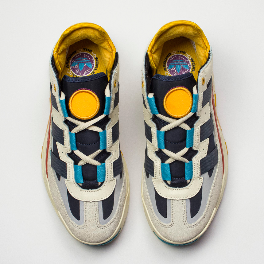 Кроссовки Adidas Niteball Cream / Cyan / Navy Кроссовки Adidas Niteball Cream / Cyan / Navy