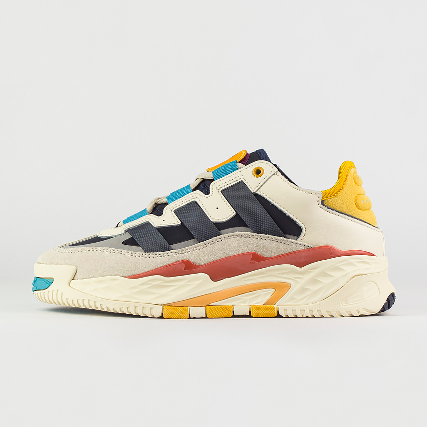 Кроссовки Adidas Niteball Cream / Cyan / Navy Кроссовки Adidas Niteball Cream / Cyan / Navy