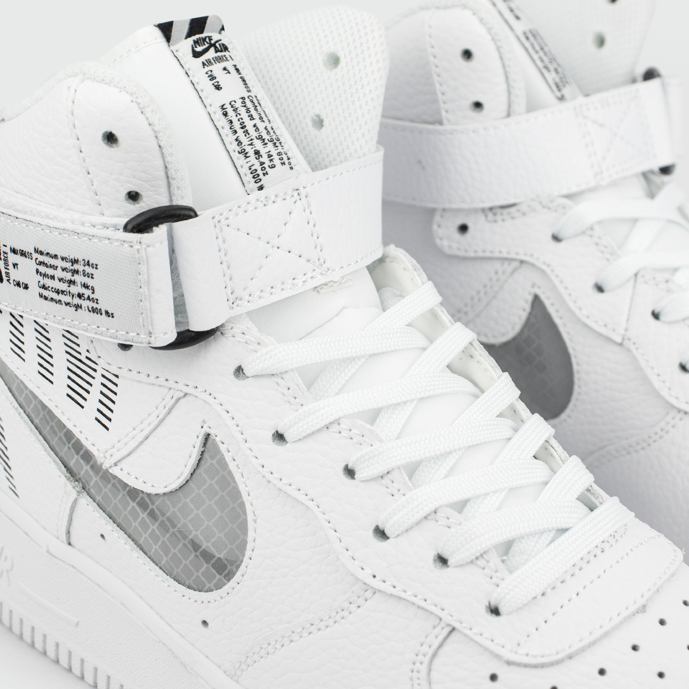 Кроссовки Nike Air Force 1 High Under Construction White Кроссовки Nike Air Force 1 High Under Construction White