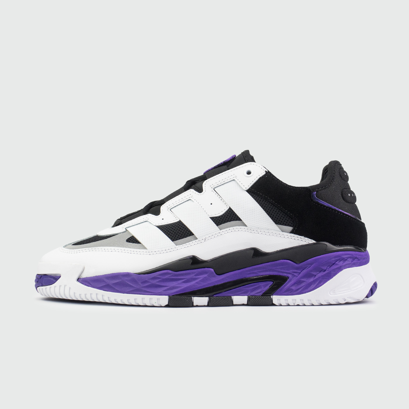 Кроссовки Adidas Niteball White / Purple Кроссовки Adidas Niteball White / Purple