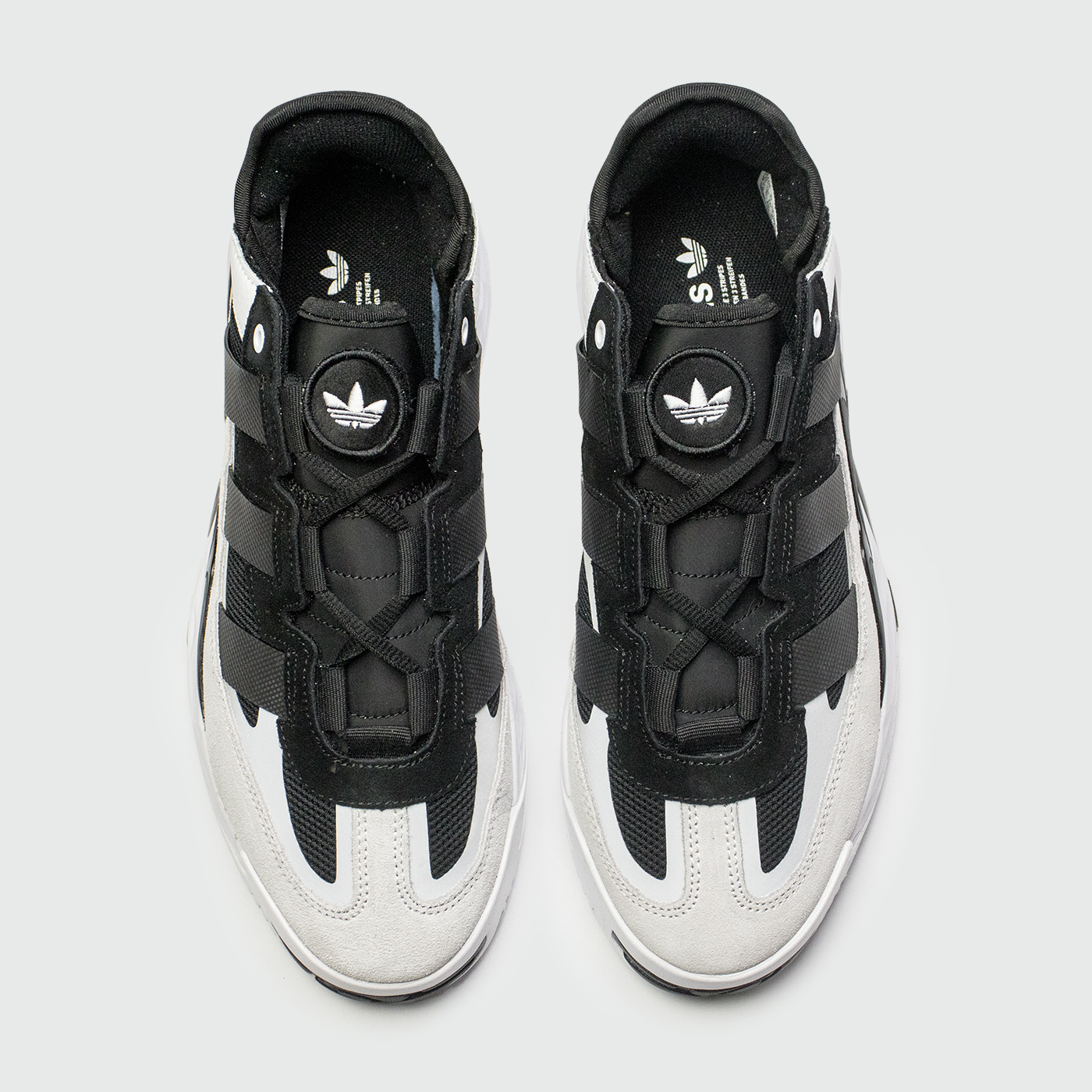 Кроссовки Adidas Niteball White / Black Кроссовки Adidas Niteball White / Black