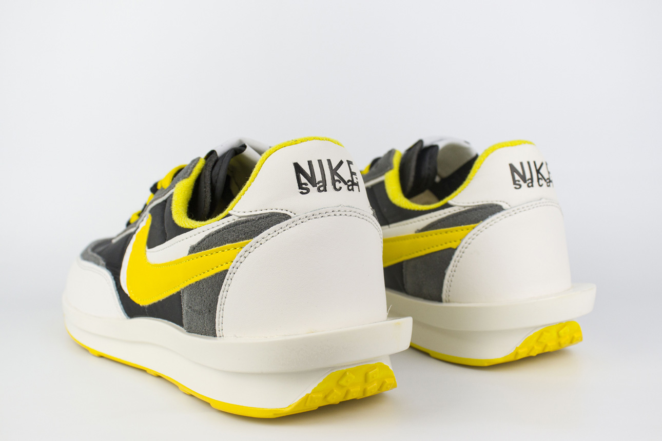 Кроссовки Nike Waffle Daybreak x SACAI Black / Yellow Кроссовки Nike Waffle Daybreak x SACAI Black / Yellow