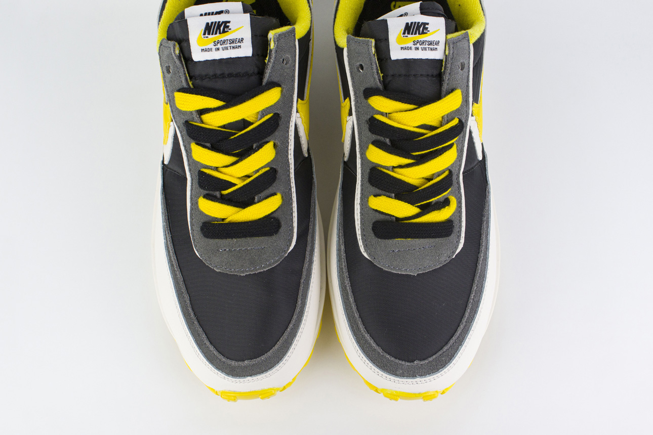Кроссовки Nike Waffle Daybreak x SACAI Black / Yellow Кроссовки Nike Waffle Daybreak x SACAI Black / Yellow