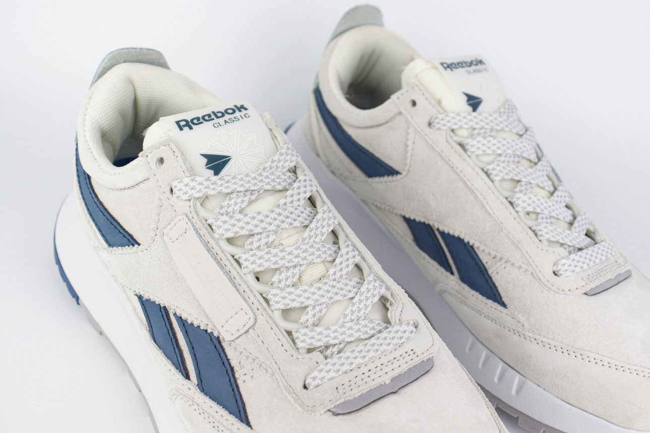 Кроссовки Reebok Legacy Suede White / Blue Кроссовки Reebok Legacy Suede White / Blue