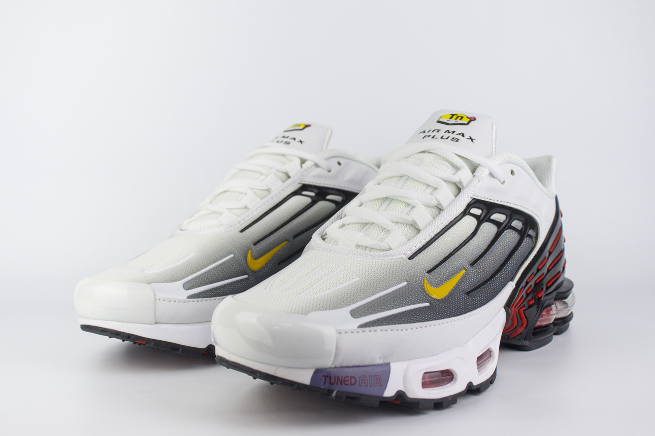 Кроссовки Nike Air Max Plus 3 Tn White / Smoke new Кроссовки Nike Air Max Plus 3 Tn White / Smoke new