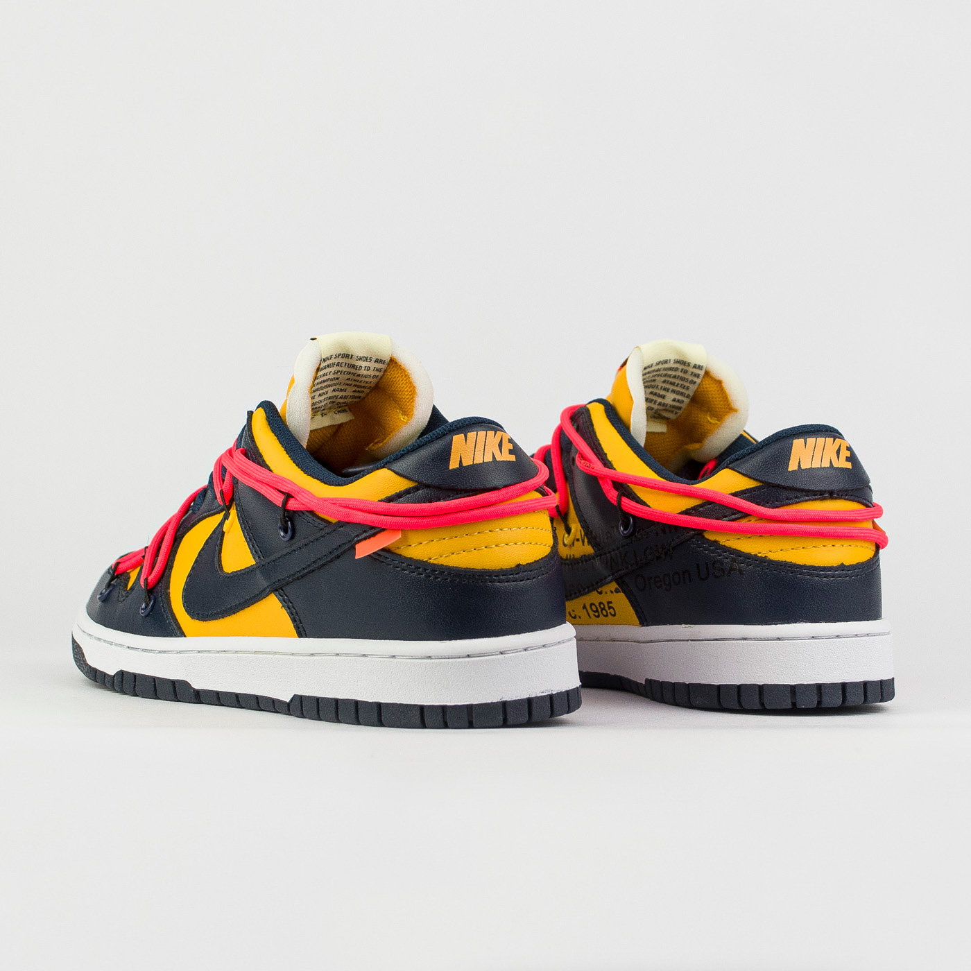 Кроссовки Nike Dunk Low x Off-White Wmns University Gold Кроссовки Nike Dunk Low x Off-White Wmns University Gold