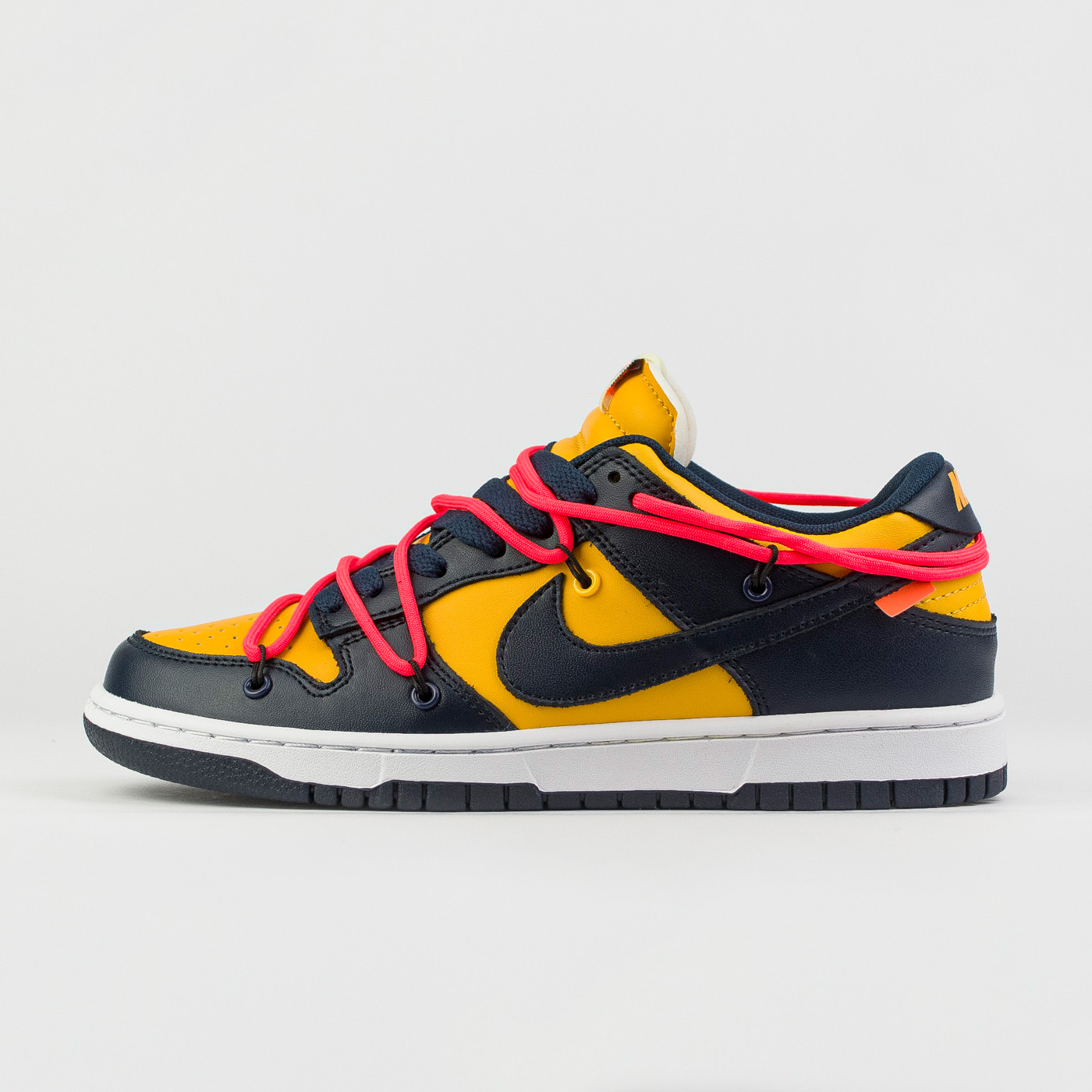 Кроссовки Nike Dunk Low x Off-White Wmns University Gold Кроссовки Nike Dunk Low x Off-White Wmns University Gold