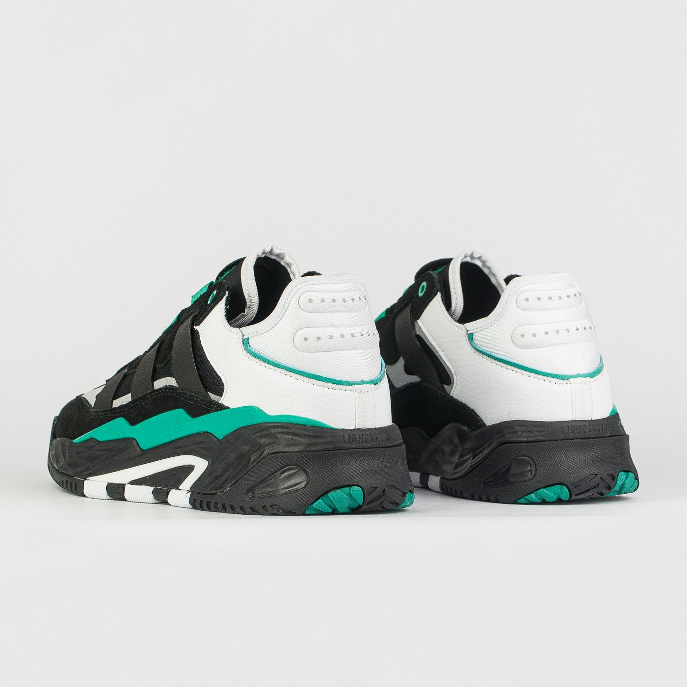 Кроссовки Adidas Niteball Black / Green new