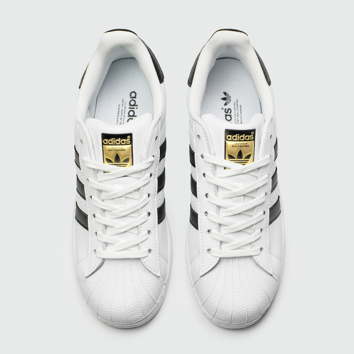 Кроссовки Adidas SuperStar White / Black Str.