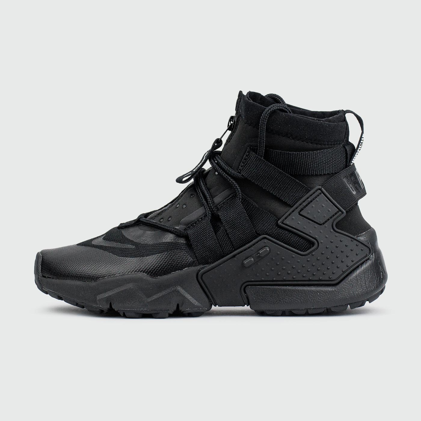 Кроссовки Nike Air Huarache Gripp Triple Black Кроссовки Nike Air Huarache Gripp Triple Black