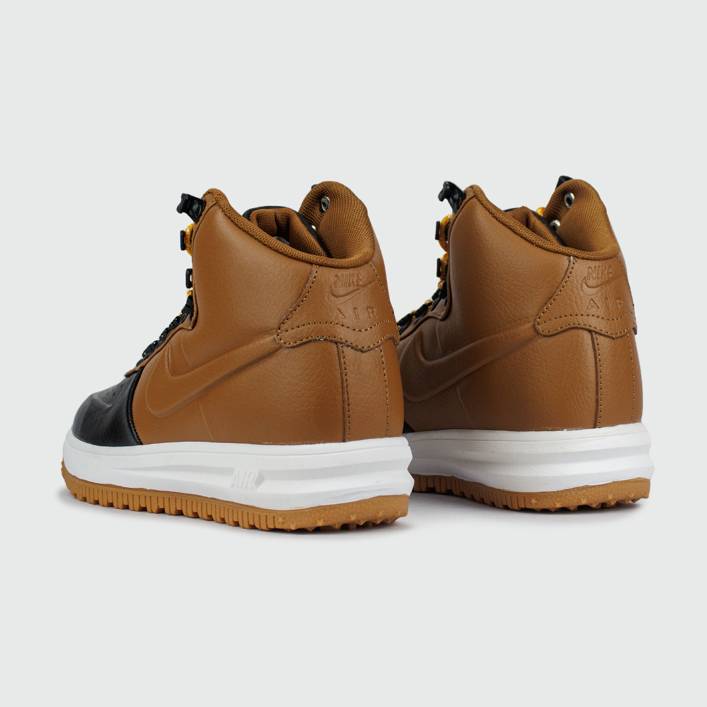 Кроссовки Nike Lunar Force 1 Duckboot 18 Brown / Black Кроссовки Nike Lunar Force 1 Duckboot 18 Brown / Black