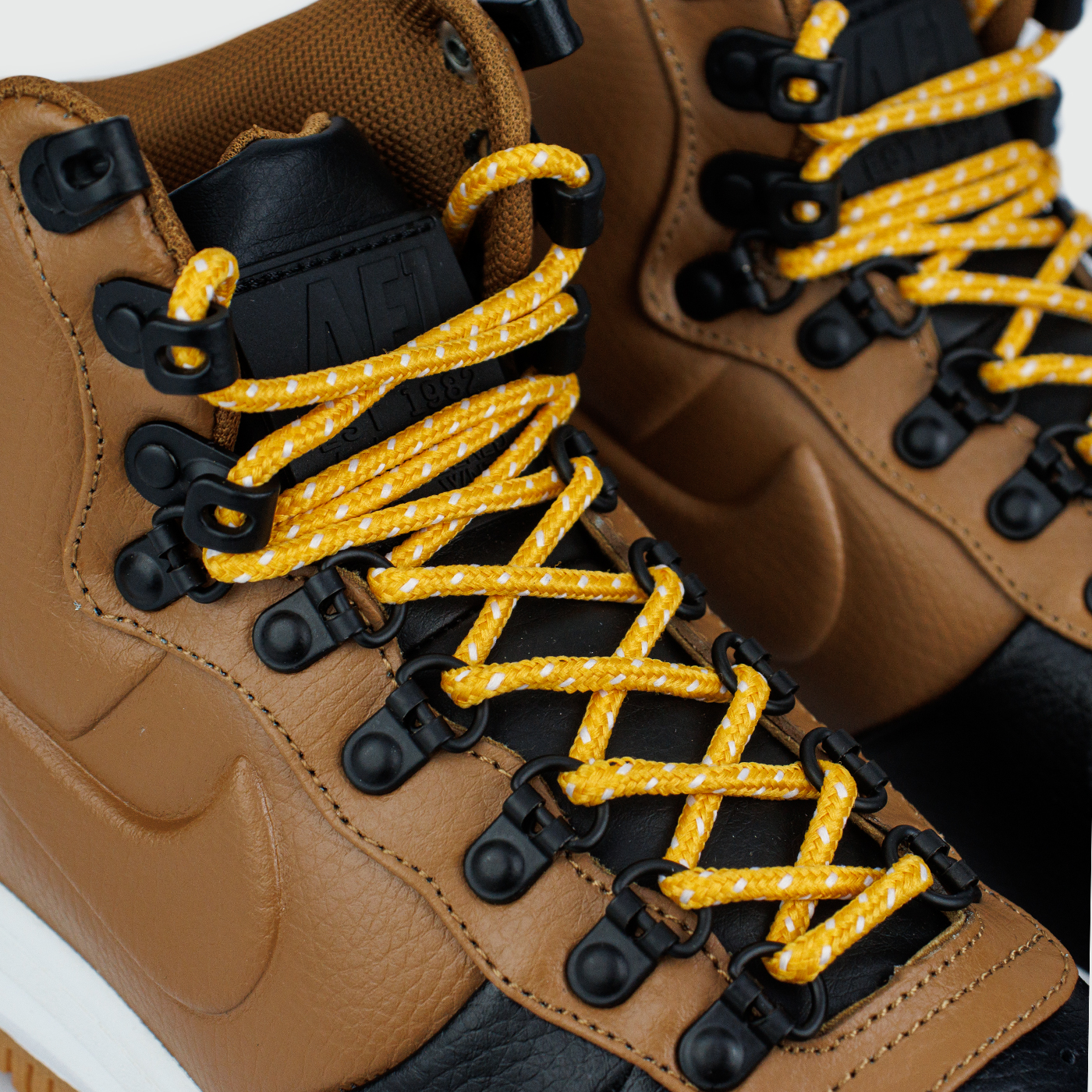 Кроссовки Nike Lunar Force 1 Duckboot 18 Brown / Black Кроссовки Nike Lunar Force 1 Duckboot 18 Brown / Black