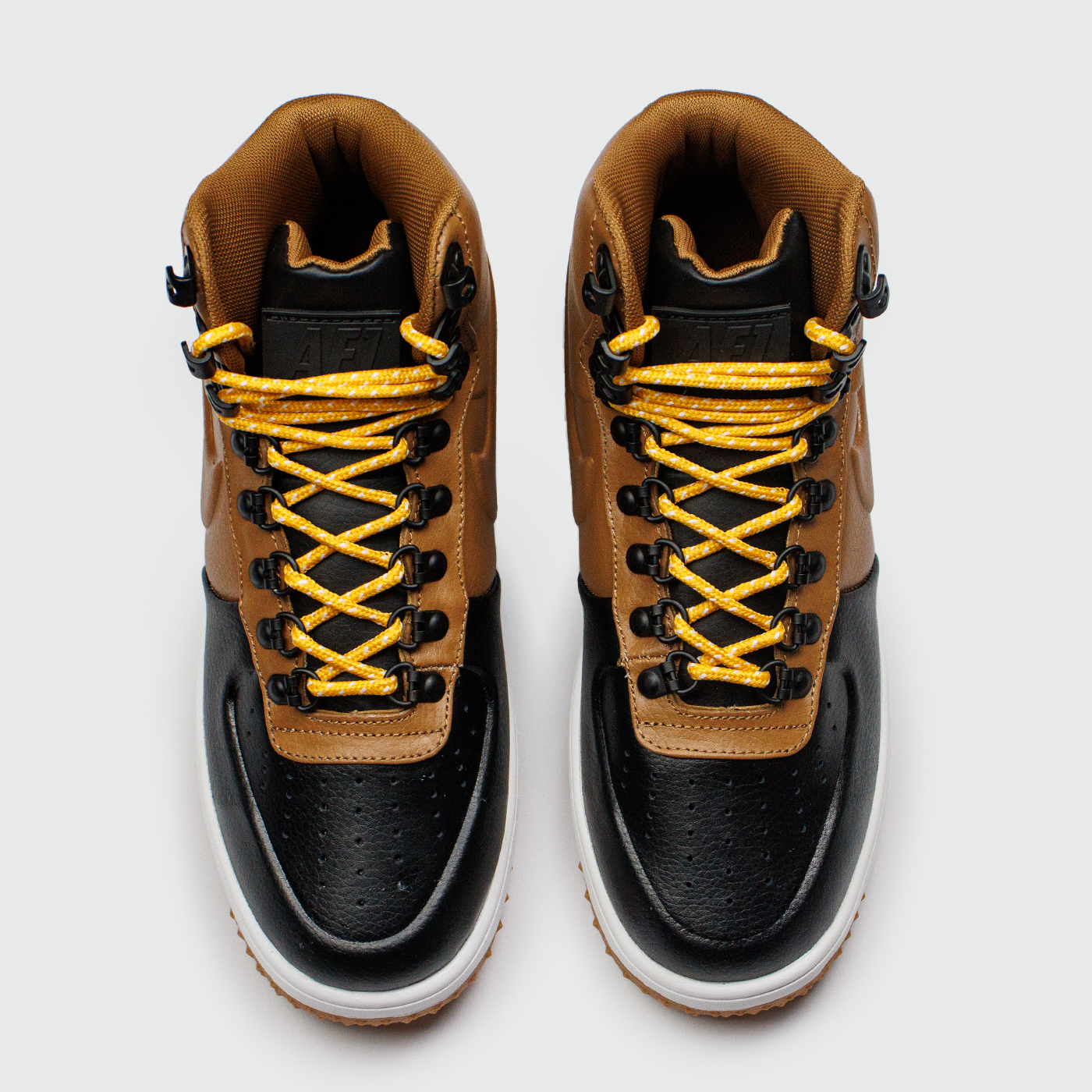 Кроссовки Nike Lunar Force 1 Duckboot 18 Brown / Black Кроссовки Nike Lunar Force 1 Duckboot 18 Brown / Black