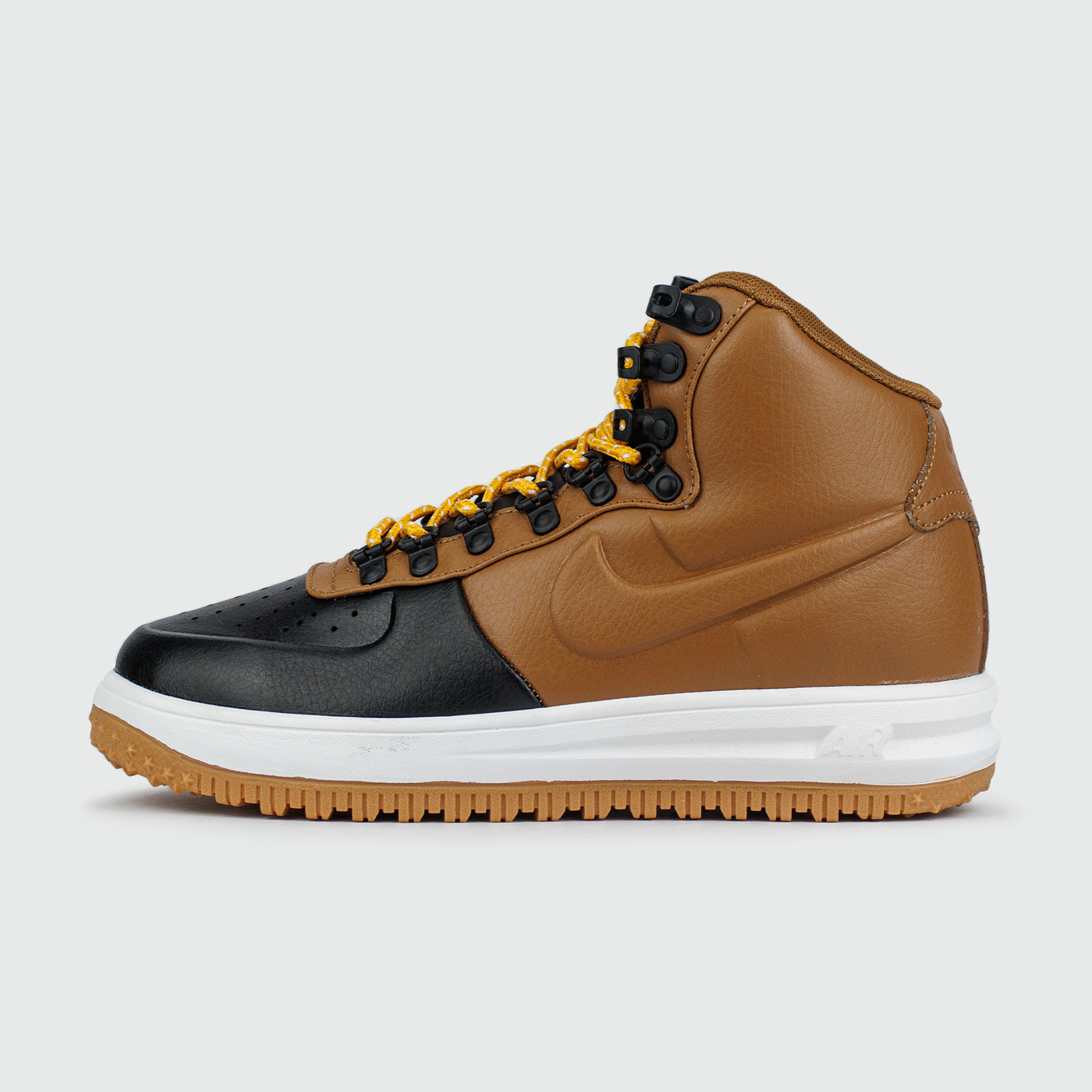 Кроссовки Nike Lunar Force 1 Duckboot 18 Brown / Black Кроссовки Nike Lunar Force 1 Duckboot 18 Brown / Black