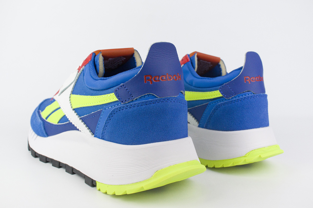Кроссовки Reebok Classic Leather Legacy Blue / Yellow Кроссовки Reebok Classic Leather Legacy Blue / Yellow