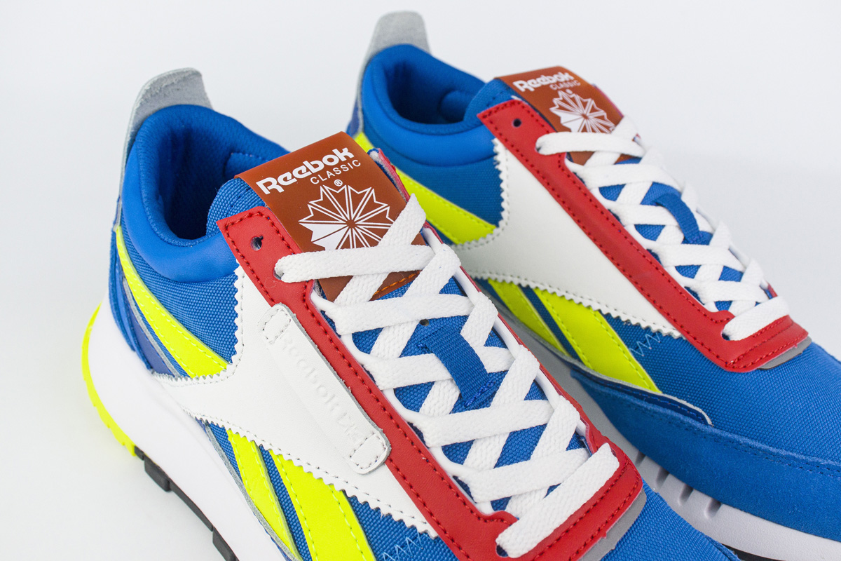 Кроссовки Reebok Classic Leather Legacy Blue / Yellow Кроссовки Reebok Classic Leather Legacy Blue / Yellow