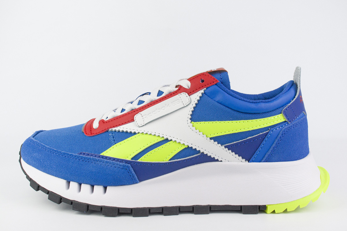 Кроссовки Reebok Classic Leather Legacy Blue / Yellow Кроссовки Reebok Classic Leather Legacy Blue / Yellow