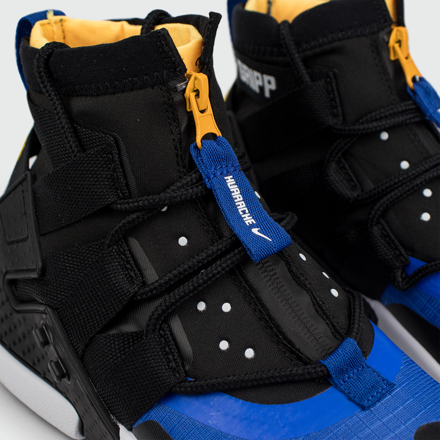 Кроссовки Nike Air Huarache Gripp Black / Blue Кроссовки Nike Air Huarache Gripp Black / Blue