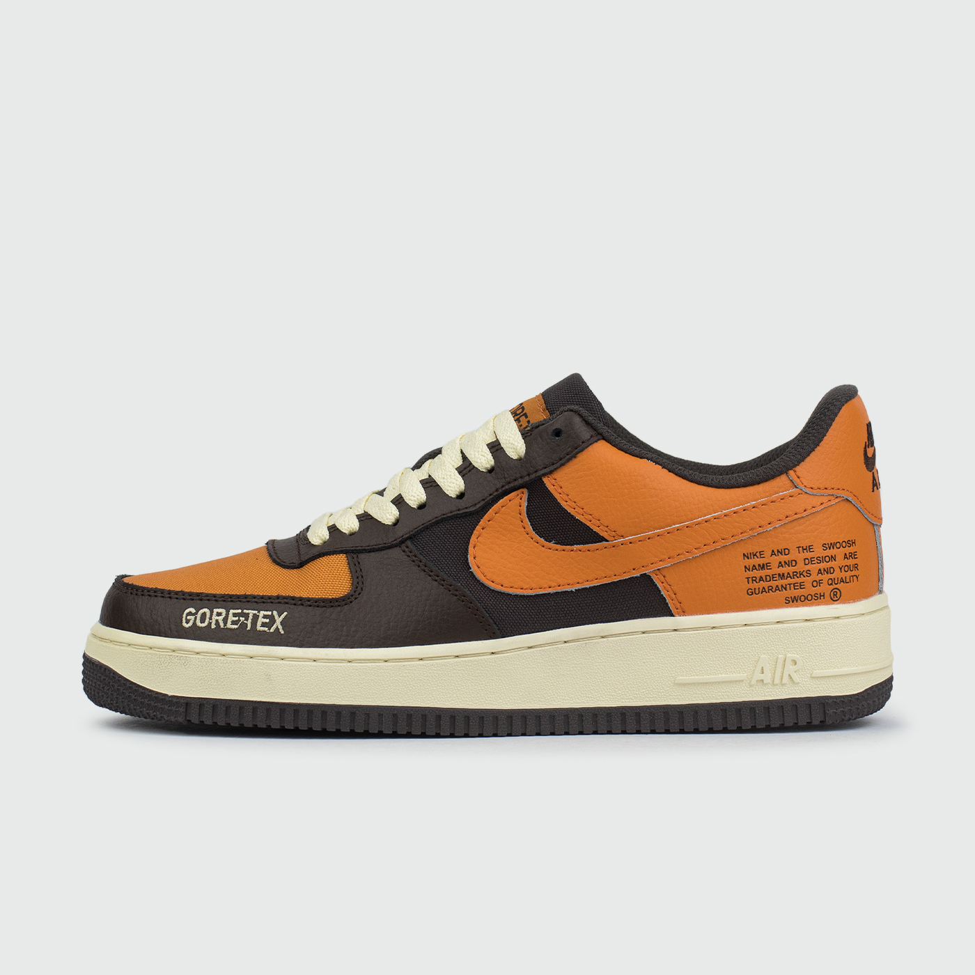 Кроссовки Nike Air Force 1 Low Gore-tex Brown / Orange Кроссовки Nike Air Force 1 Low Gore-tex Brown / Orange