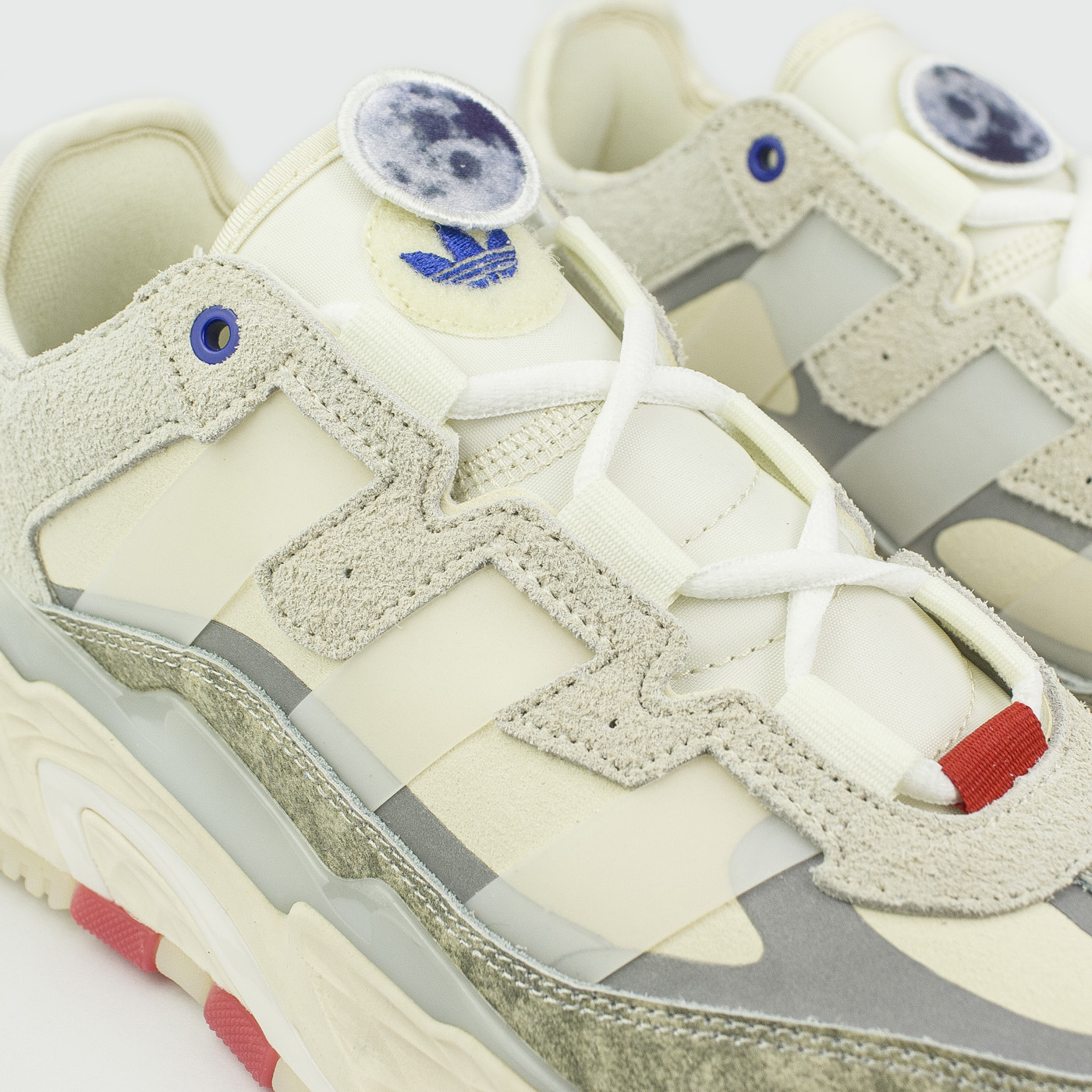 Кроссовки Adidas Niteball Grey One / Halo Ivory Кроссовки Adidas Niteball Grey One / Halo Ivory