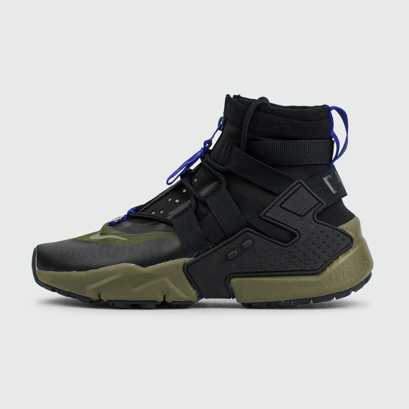 Кроссовки Nike Air Huarache Gripp Black / Green Кроссовки Nike Air Huarache Gripp Black / Green