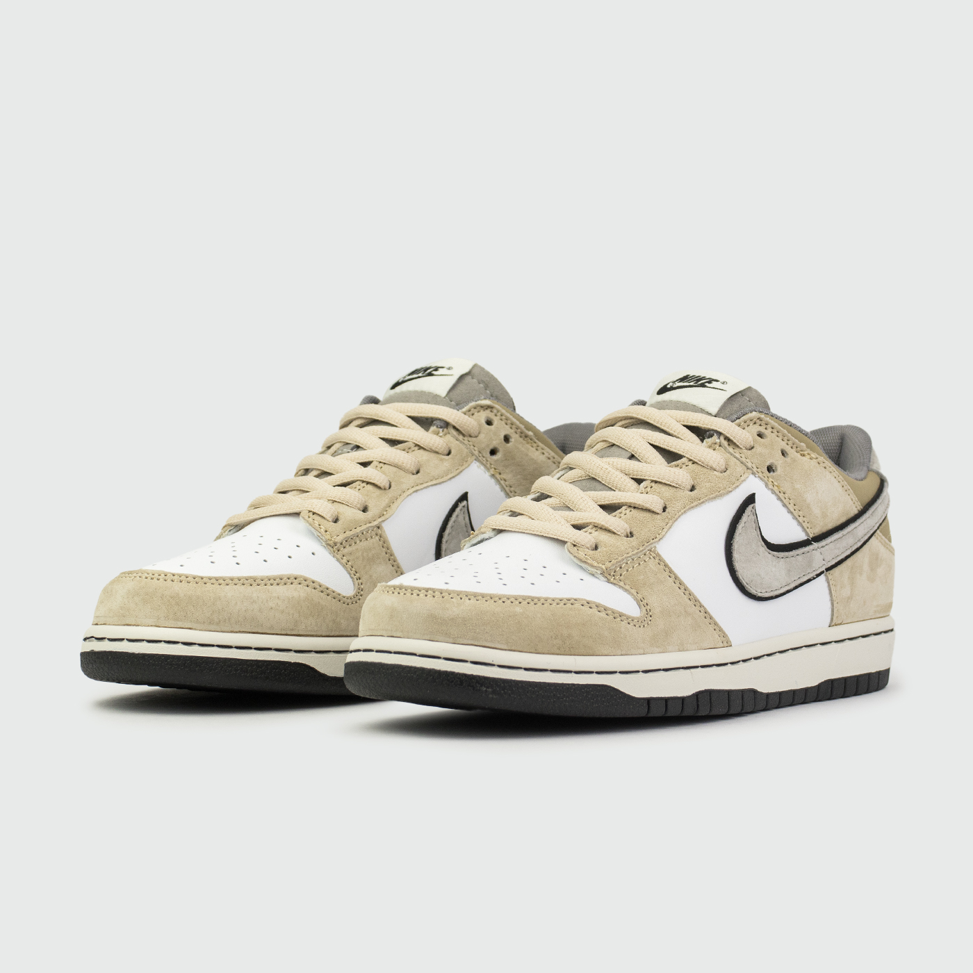 Кроссовки Nike Dunk Low Beige / Silver Sw. SteamBoy OST