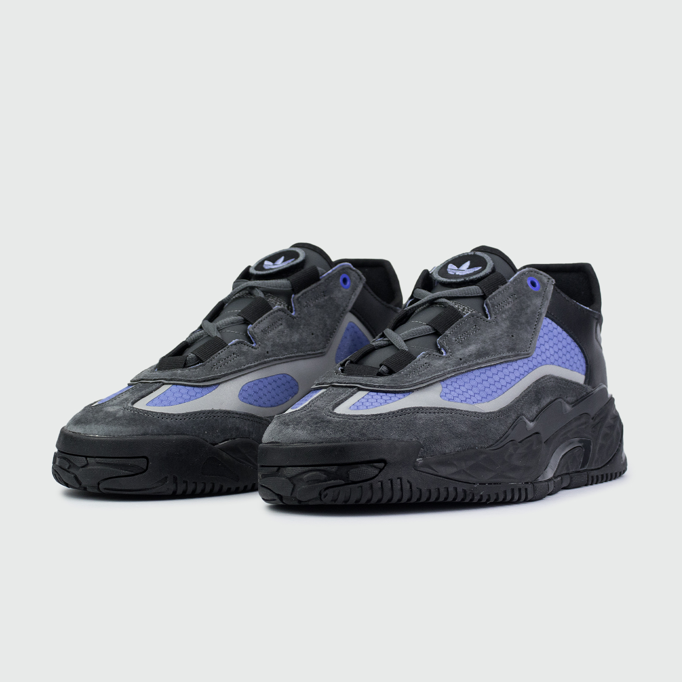 Кроссовки Adidas Niteball Black / Violet Кроссовки Adidas Niteball Black / Violet
