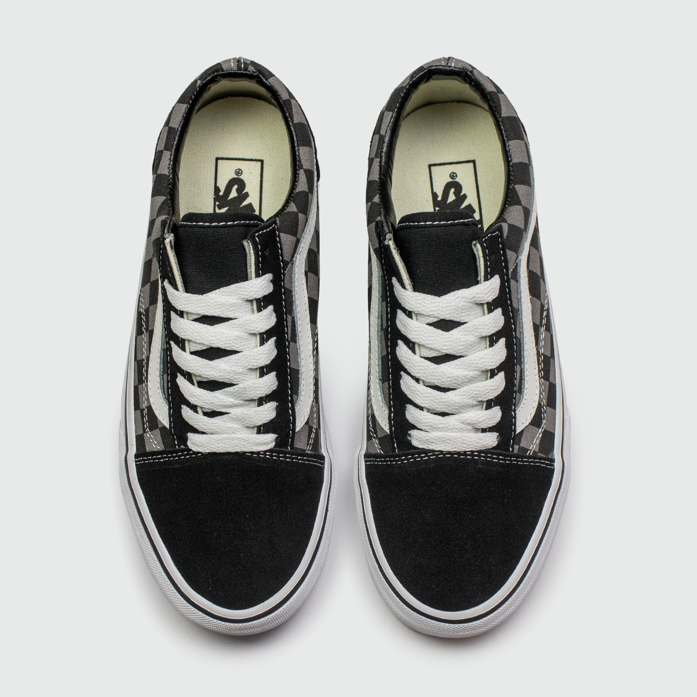 Кеды Vans Old Skool Black Chess / White