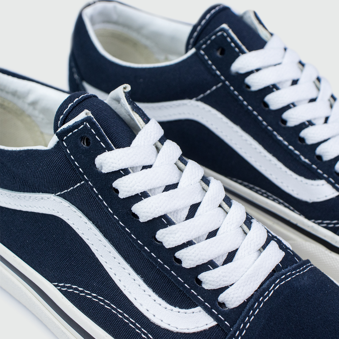 Кеды Vans Old Skool Navy / White Кеды Vans Old Skool Navy / White