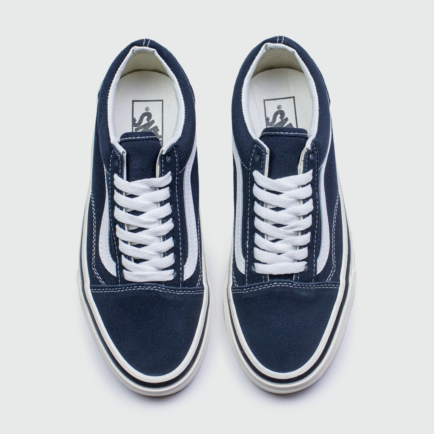Кеды Vans Old Skool Navy / White Кеды Vans Old Skool Navy / White