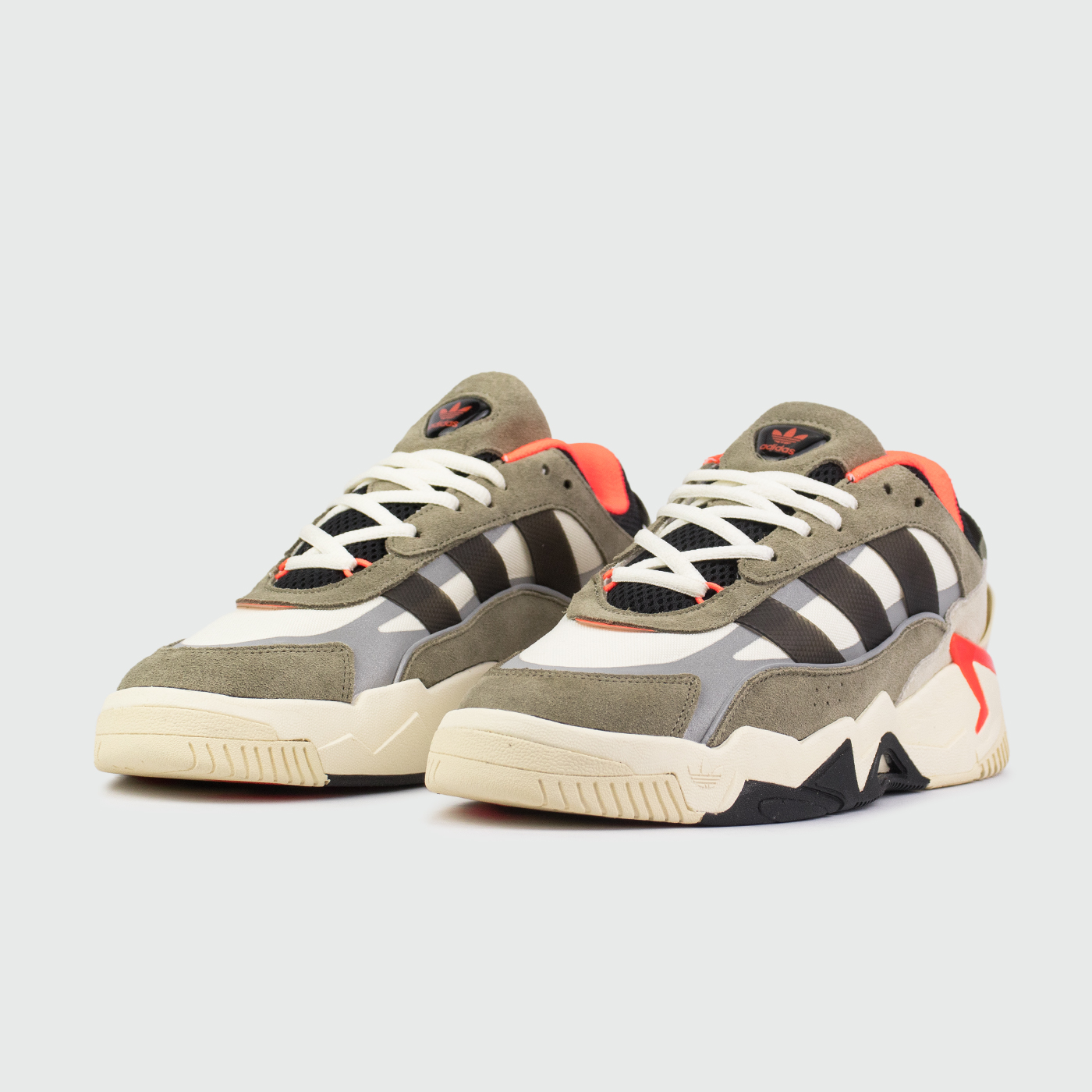 Кроссовки Adidas Niteball 2.0 Grey Orange Кроссовки Adidas Niteball 2.0 Grey Orange