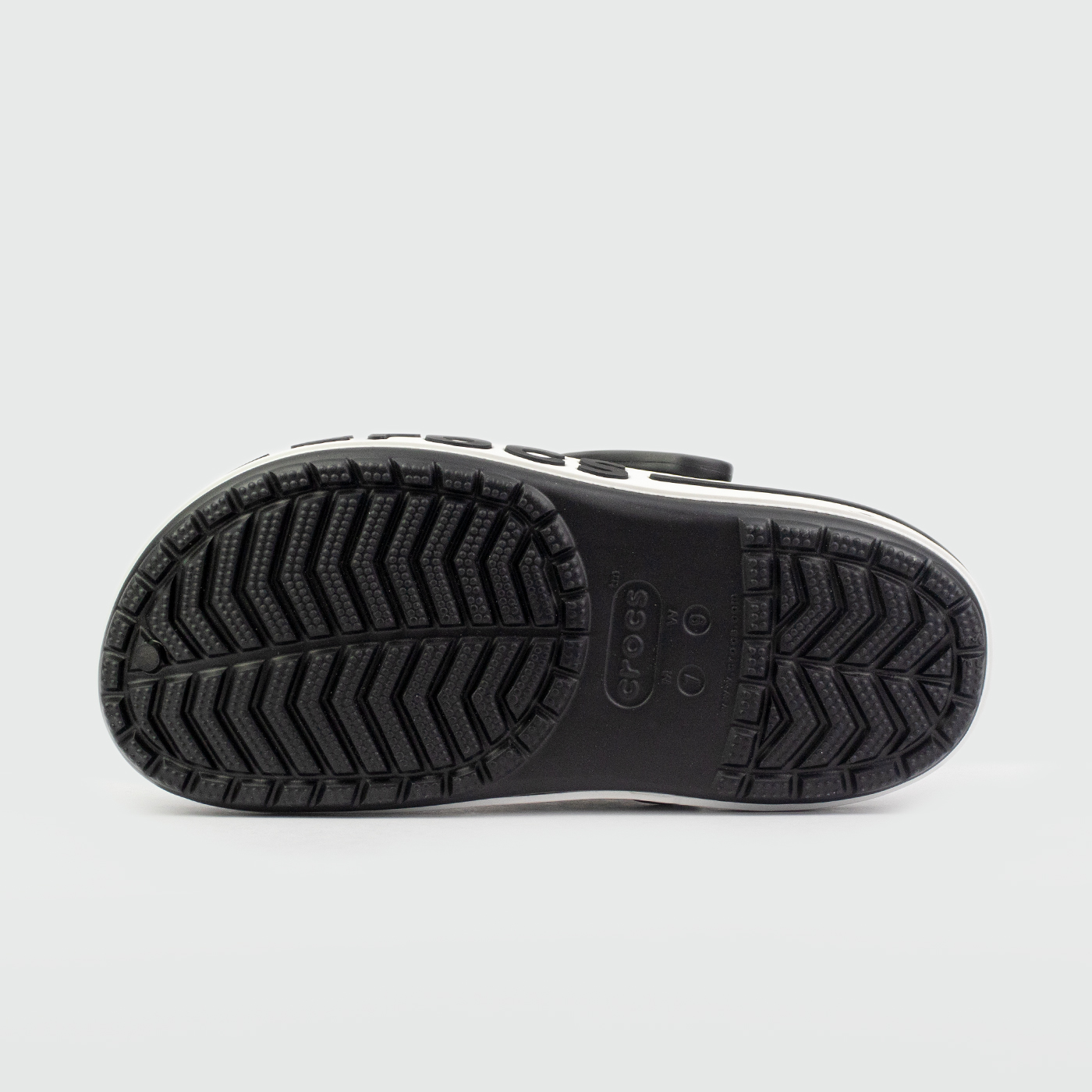 Сабо CROCS Bayaband Cloc Black / White Wmns Сабо CROCS Bayaband Cloc Black / White Wmns