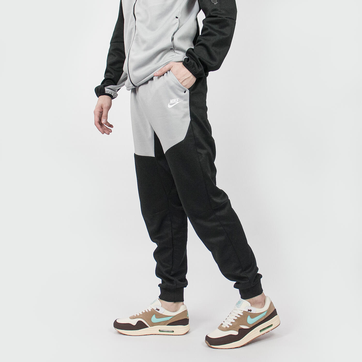 Брюки спортивные Nike Black Grey Брюки спортивные Nike Black Grey