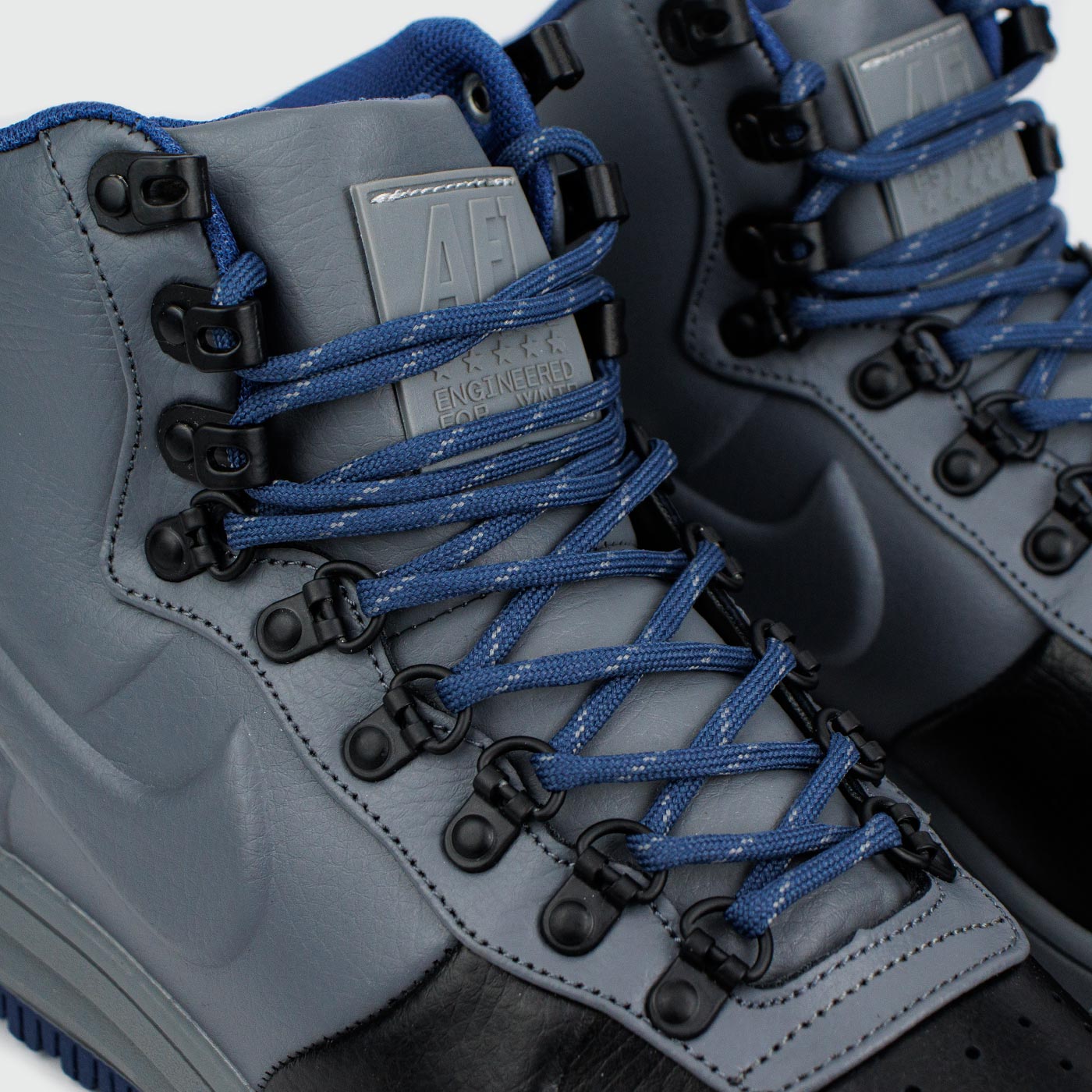 Кроссовки Nike Lunar Force 1 Duckboot 18 Blue Black Кроссовки Nike Lunar Force 1 Duckboot 18 Blue Black