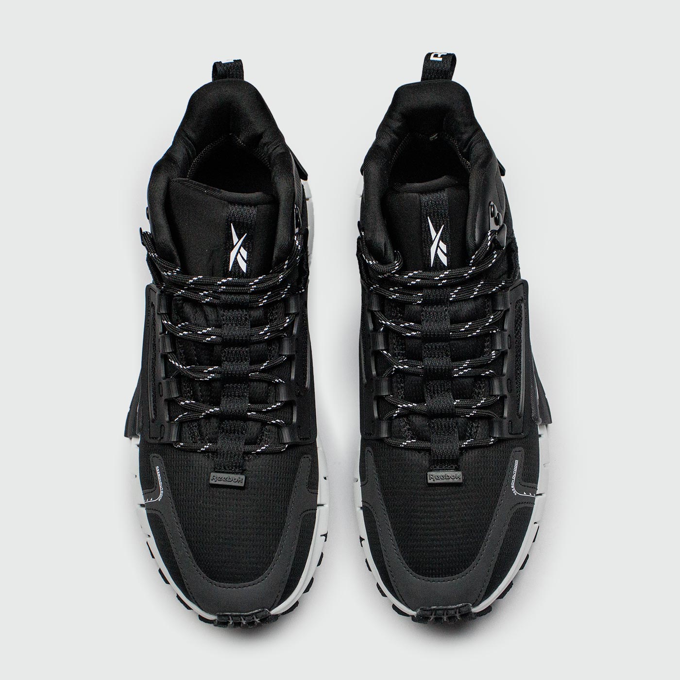 Кроссовки Reebok Zig Kinetica Mid Black / White Кроссовки Reebok Zig Kinetica Mid Black / White
