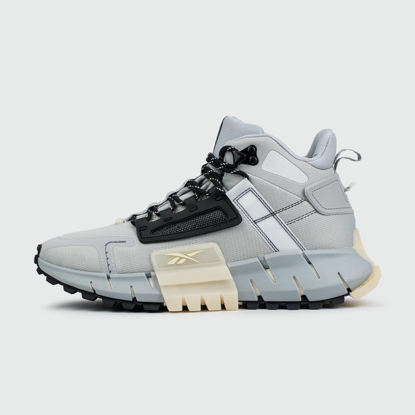 Кроссовки Reebok Zig Kinetica Mid Grey Кроссовки Reebok Zig Kinetica Mid Grey
