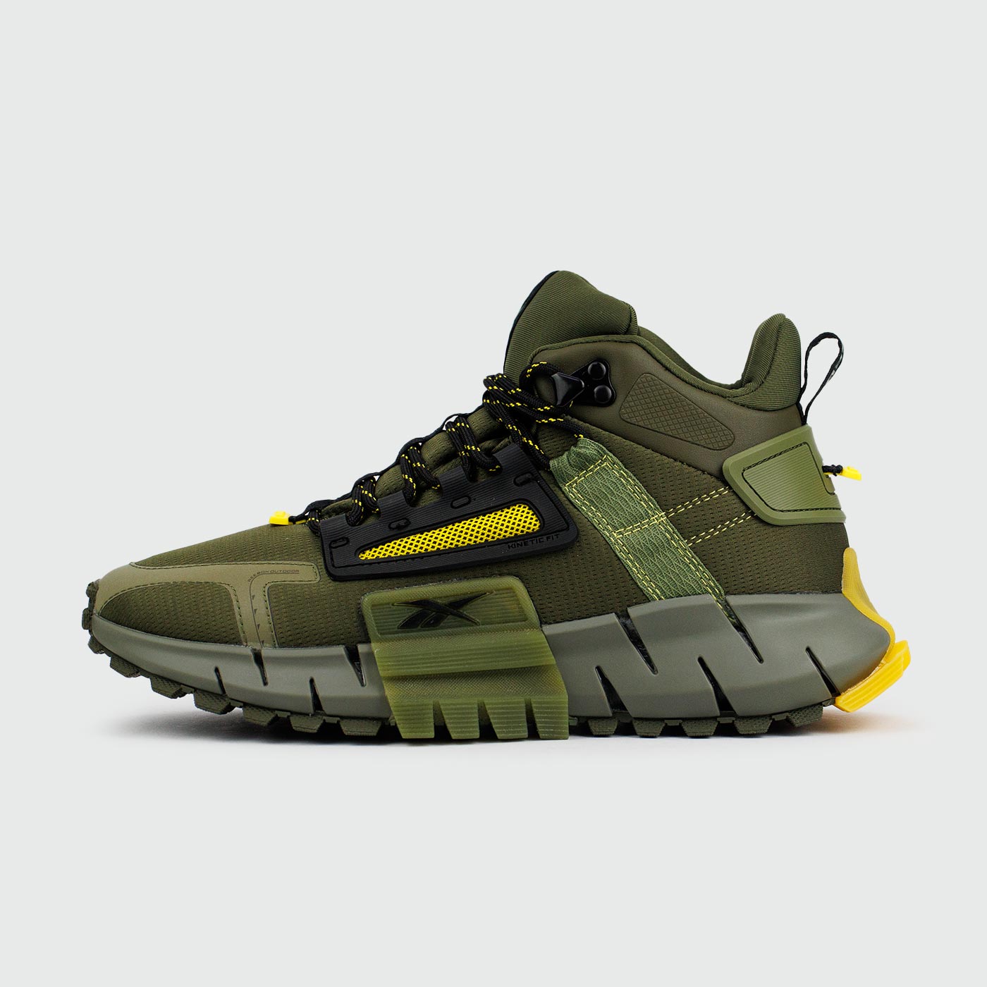 Кроссовки Reebok Zig Kinetica Mid Green Кроссовки Reebok Zig Kinetica Mid Green