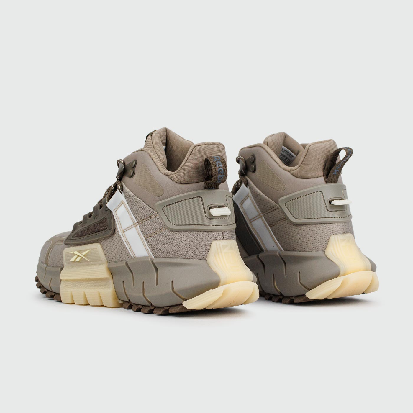 Кроссовки Reebok Zig Kinetica Mid Beige Кроссовки Reebok Zig Kinetica Mid Beige