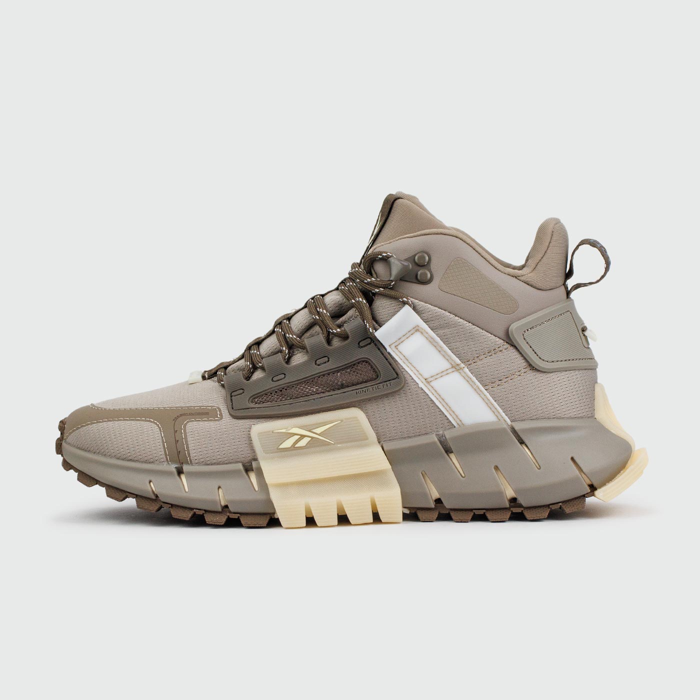 Кроссовки Reebok Zig Kinetica Mid Beige Кроссовки Reebok Zig Kinetica Mid Beige