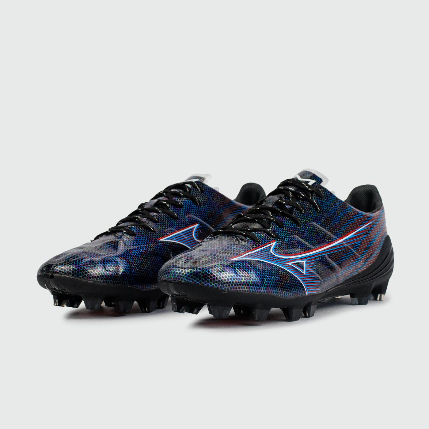 Бутсы Mizuno Alpha Made in Japan FG Black Blue Бутсы Mizuno Alpha Made in Japan FG Black Blue