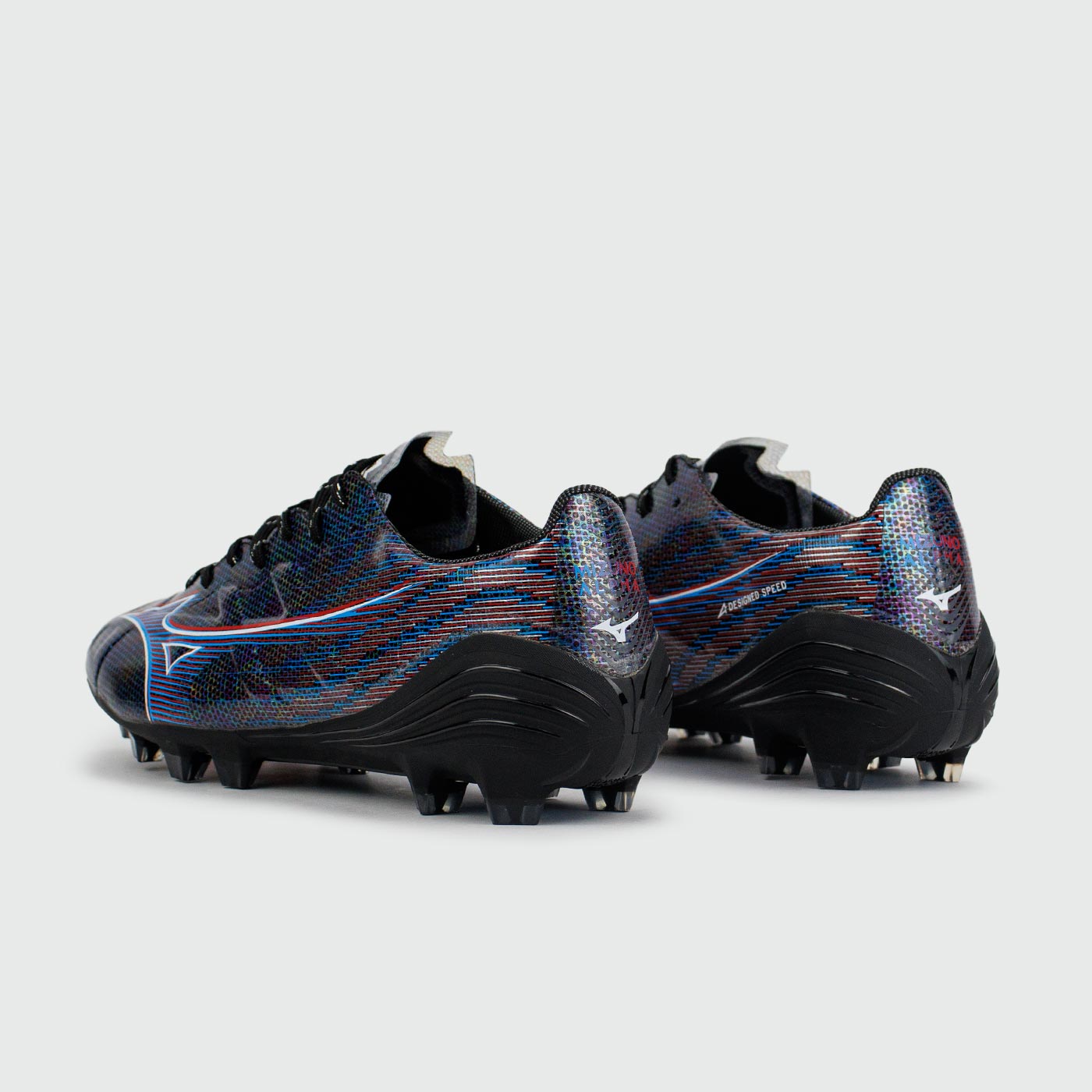 Бутсы Mizuno Alpha Made in Japan FG Black Blue Бутсы Mizuno Alpha Made in Japan FG Black Blue