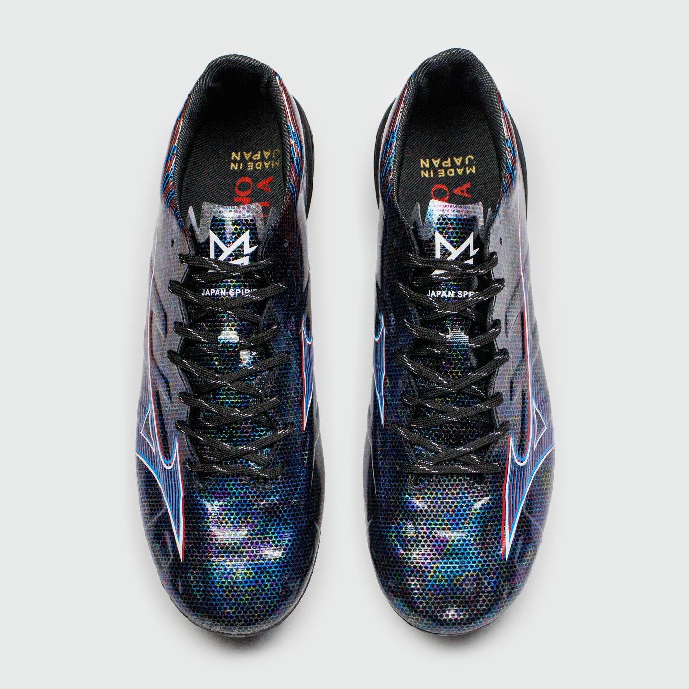 Бутсы Mizuno Alpha Made in Japan FG Black Blue Бутсы Mizuno Alpha Made in Japan FG Black Blue