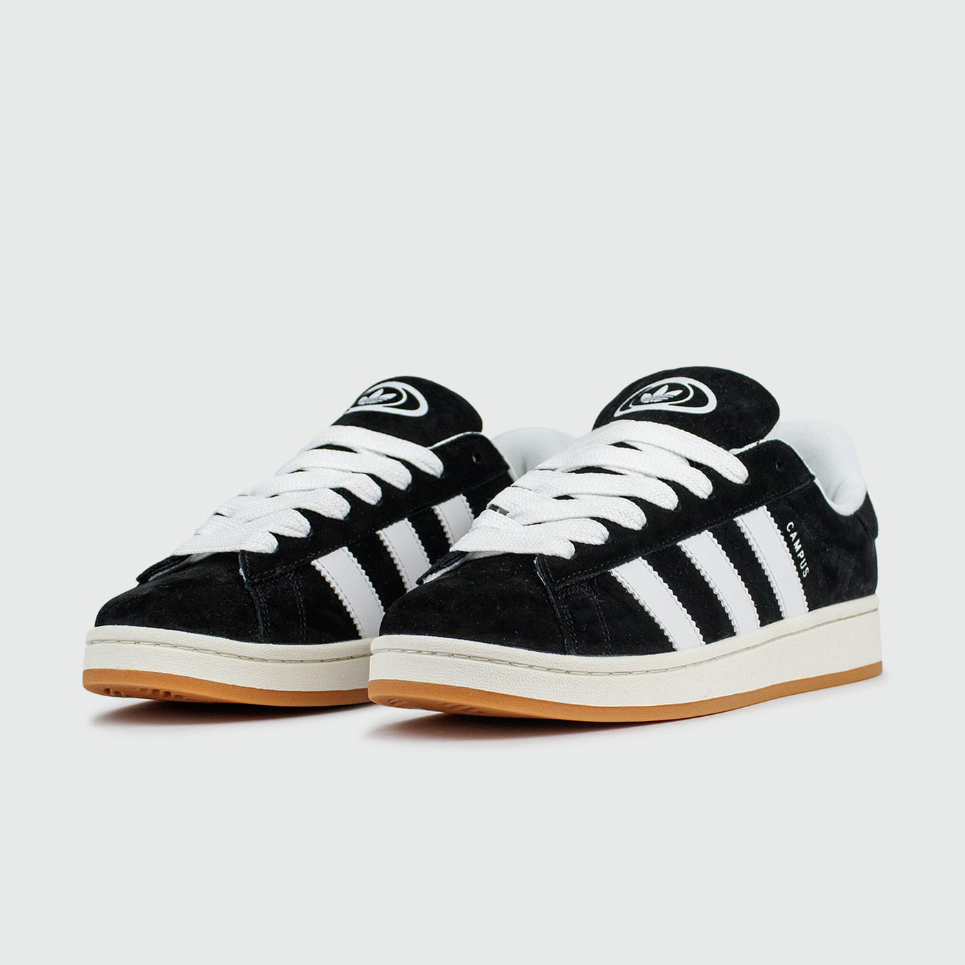 Кроссовки Adidas Campus 00s Black White with Fur Кроссовки Adidas Campus 00s Black White with Fur