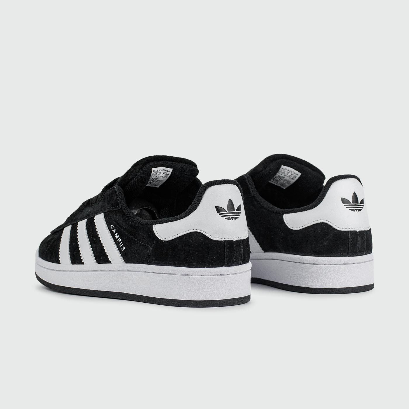 Кроссовки Adidas Campus 00s Black White 2 with Fur Кроссовки Adidas Campus 00s Black White 2 with Fur