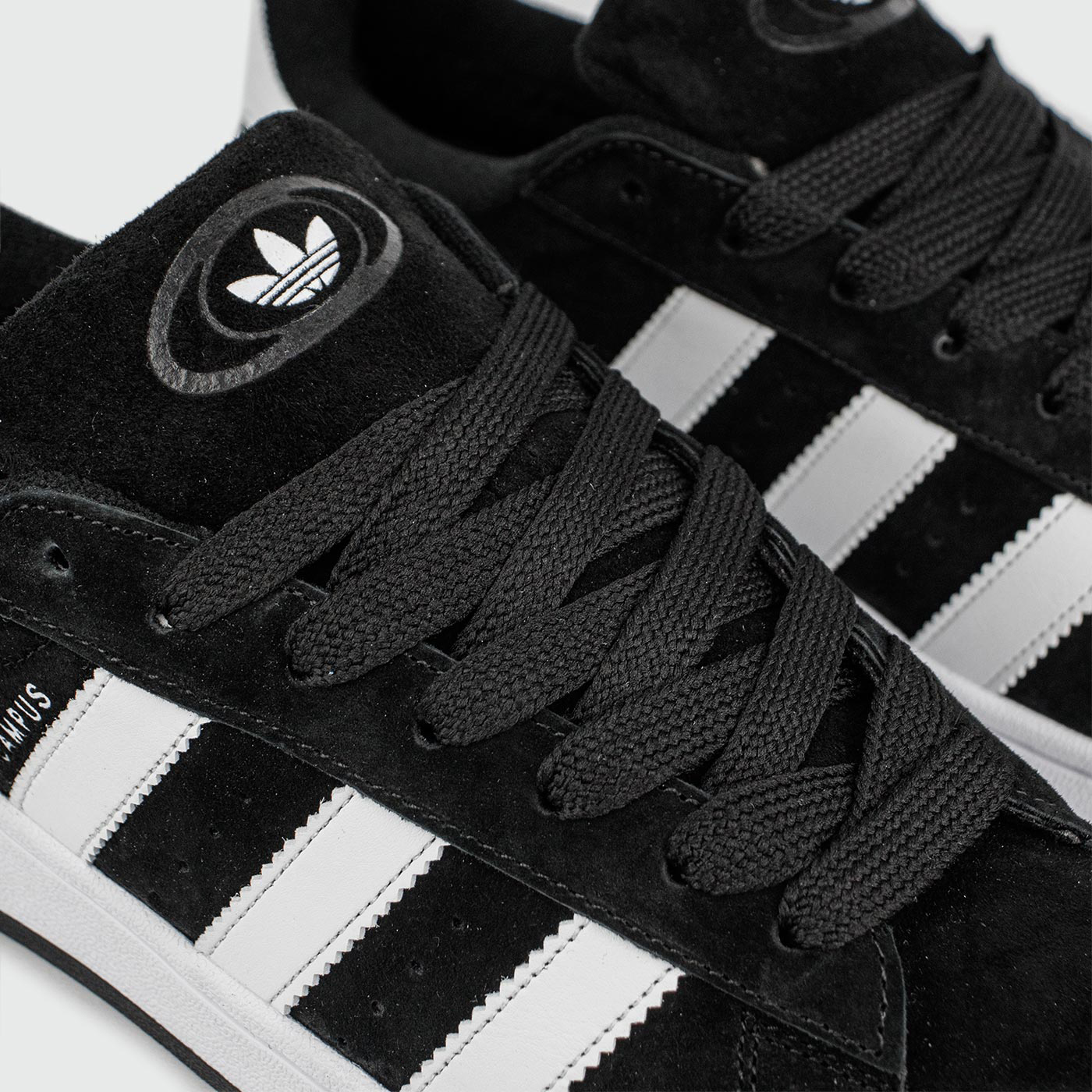 Кроссовки Adidas Campus 00s Black White 2 with Fur Кроссовки Adidas Campus 00s Black White 2 with Fur