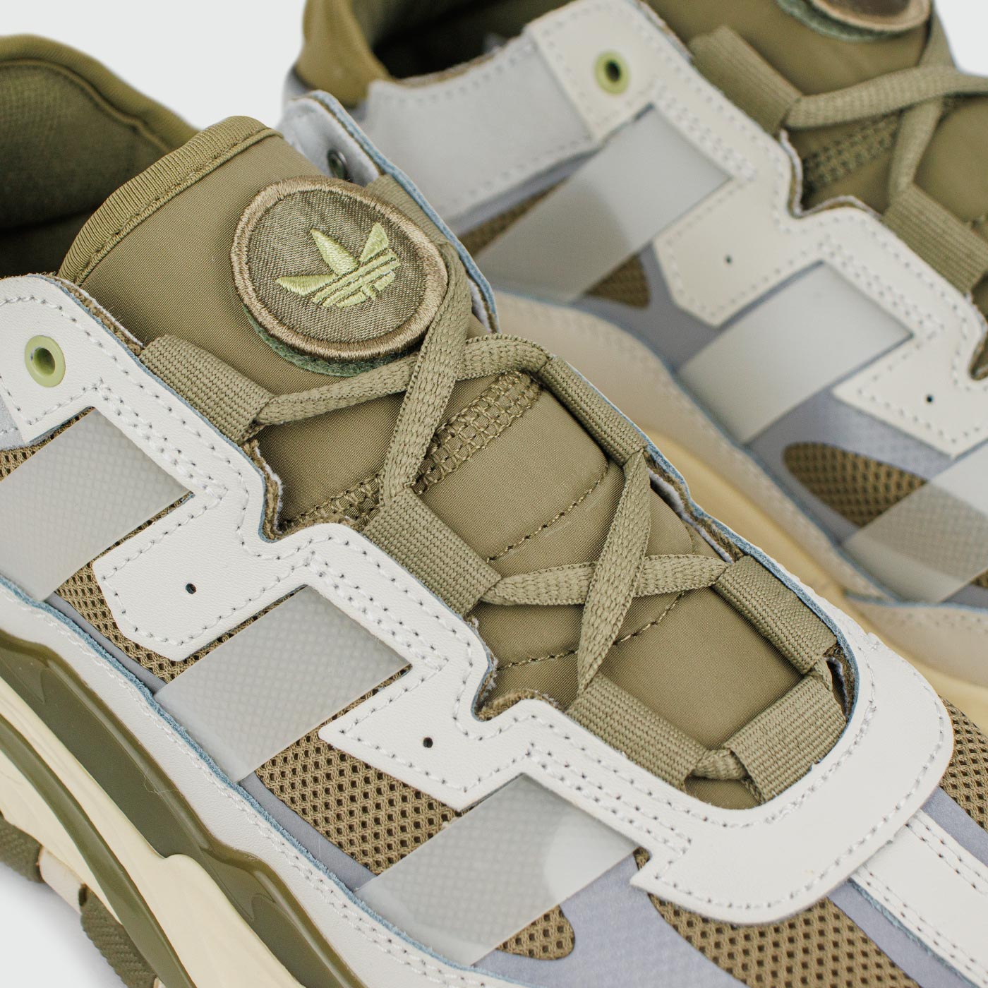 Кроссовки Adidas Niteball Grey / Orbit Green Кроссовки Adidas Niteball Grey / Orbit Green