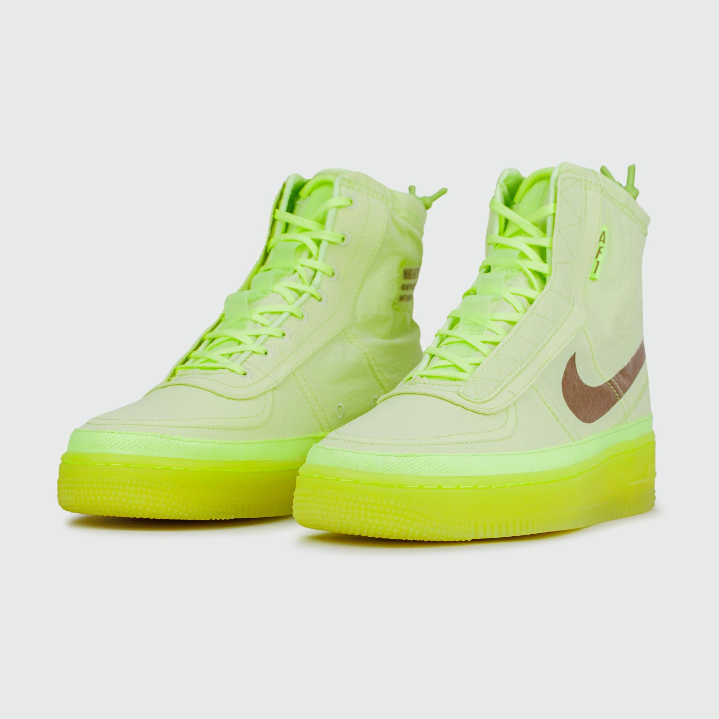 Кроссовки Nike Air Force 1 Shell Volt Green Кроссовки Nike Air Force 1 Shell Volt Green