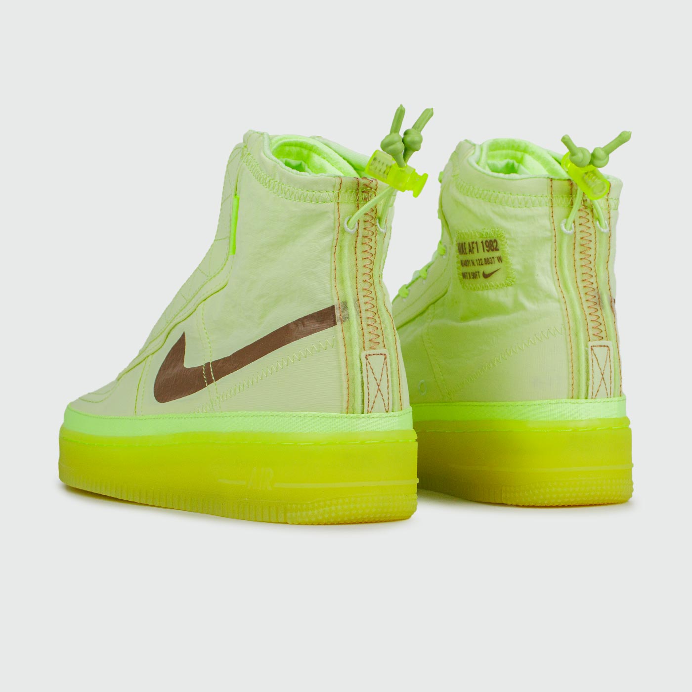 Кроссовки Nike Air Force 1 Shell Volt Green Кроссовки Nike Air Force 1 Shell Volt Green